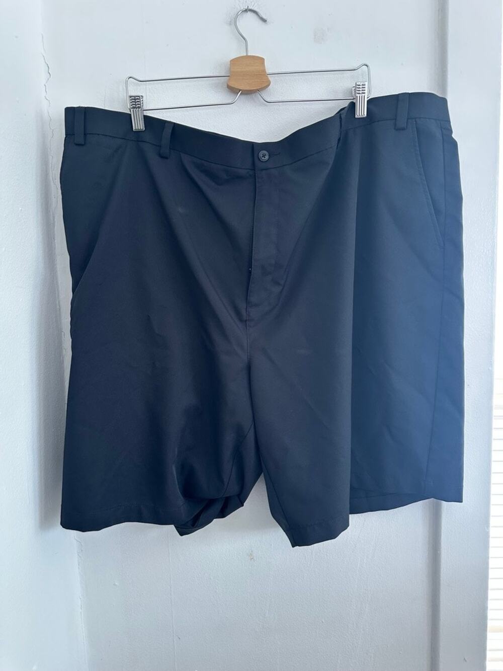 GRANDSLAM Men's Black Polyester Golf Shorts | Size 52